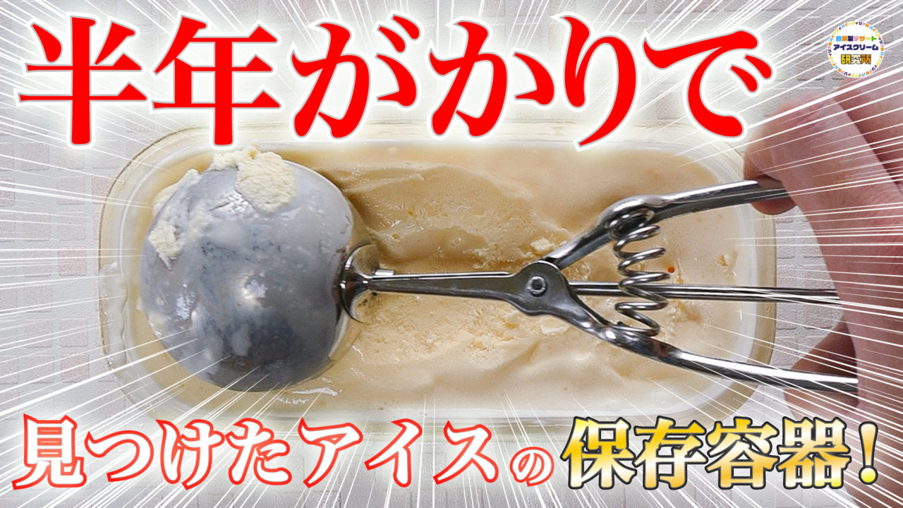半年がかりでやっと見つけた！】アイスクリームディッシャー・スクープ